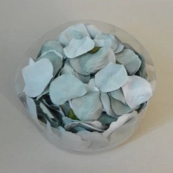 Rose Petals Grey Green Silk 164 Petals - R300
