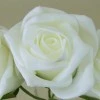 Colourfast Cottage Foam Roses Bundle Ivory 6 Pack 24cm - R295 T4
