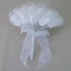 Colourfast Foam Roses Sparkle Large Bridal Posy White White - R349 U2