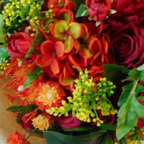 Lilac Buds Yellow 58cm | Goldenrod - L103 I3