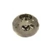 Home Store Dimpled Silver Ceramic Tealight Holder - DIM001 6B