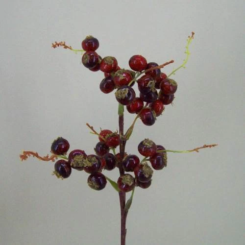 Artificial Berry Stem Red 40cm - B005 B3