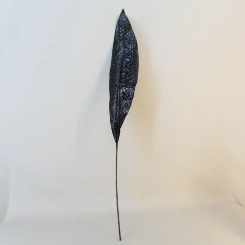 Artificial Aspidistra Leaf Black Snake Effect - ASP004 A1