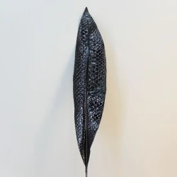 Artificial Aspidistra Leaf Black Snake Effect - ASP004 A1