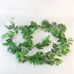 Artificial Laurel Leaves Garland 180cm - LAU003 