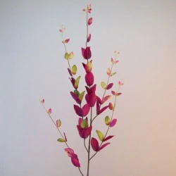 Artificial Lonicera Leaves Plum | Honeysuckle - LON013 J1