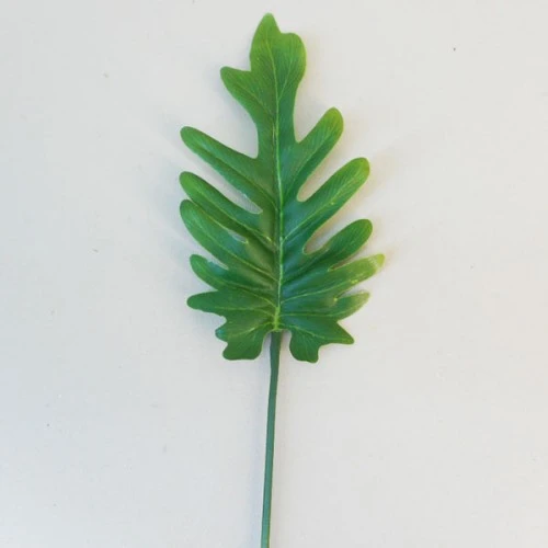 Artificial Split Philo Leaf on Short Stem - PHI016 JJ2