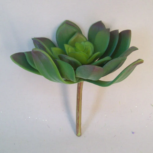 Artificial Succulent Green 13cm - SUC012 BX19