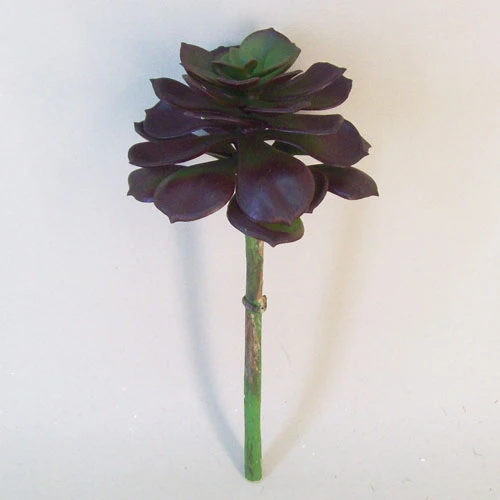 Artificial Succulent Camellia Burgundy - SUC011 JJ2