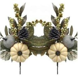 Artificial Pumpkins And Berries Branch 35cm - PUM007 DD2