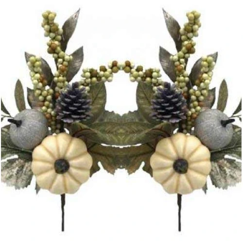 Artificial Pumpkins And Berries Branch 35cm - PUM007 DD2