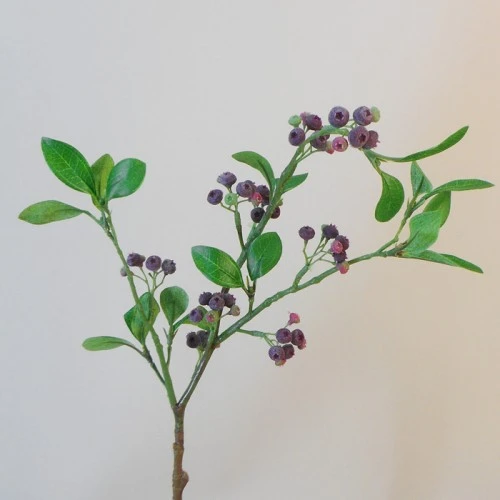 Artificial Lingonberry Branch - BER013A D3