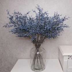 Artificial Pokeberry Branches Blue - BER020 C2