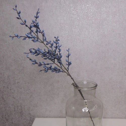 Artificial Pokeberry Branches Blue - BER020 C2
