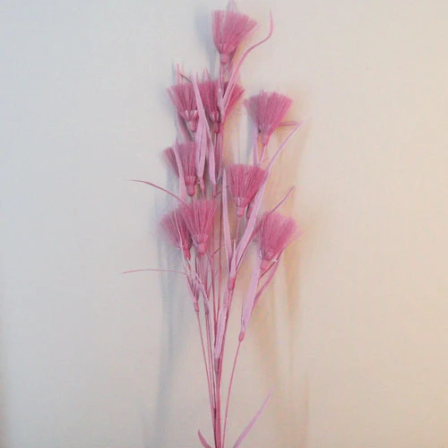 Dusky Pink Tassel Flowers 82cm - T064 LL3