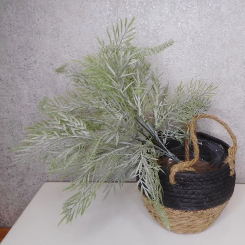 Artificial Fern Plant Dusty Green 39cm - FER057 BB3