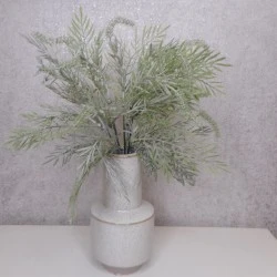 Artificial Fern Plant Dusty Green 39cm - FER057 BB3