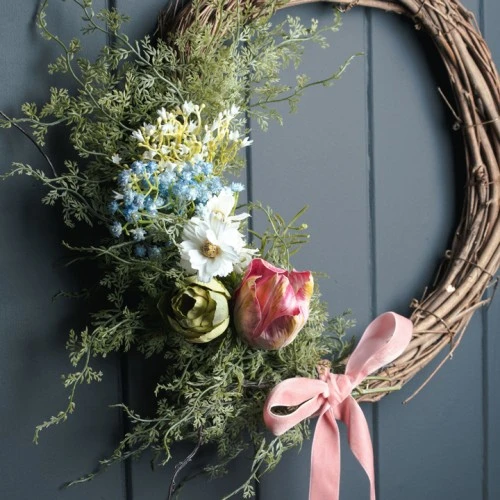 Artificial Asparagus Fern Bunch 53cm  - ASP005 FF4