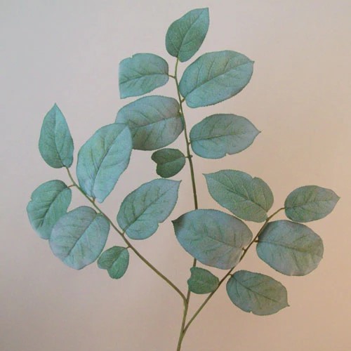 Flocked Artificial Salal Leaves Spray - SAL002 R4