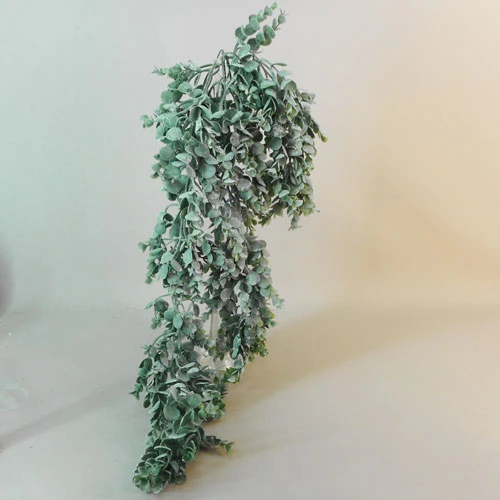 Flocked Artificial Eucalyptus Plants Trailing - EUC037 BAY1D