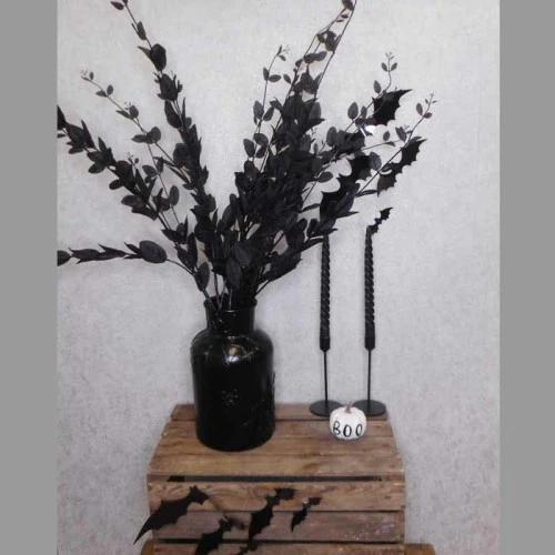 Artificial Lonicera Leaves Black - LON002 J1