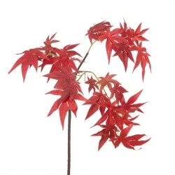 Artificial Maple Leaves Branch Red 95cm - MAP023 BB2