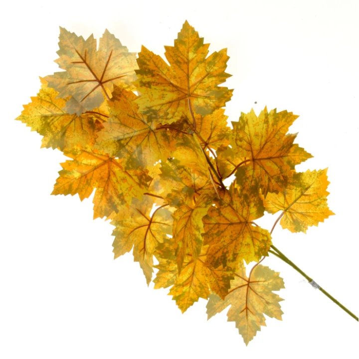 Yellow Artificial Leaves and Foliage