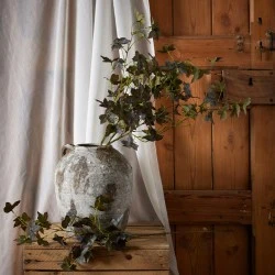 Variegated Maple Leaf Green Burgundy 97cm - MAP010 KK2