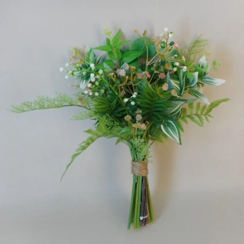 Mixed Bunch of Artificial Leaves and Foliage - GRE003 H3