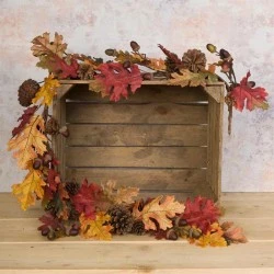 Artificial Oak Leaves Garland Autumn - OAK009 BB3