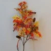 Artificial Oak Leaves and Berry Branches 83cm - OAK014 AA4