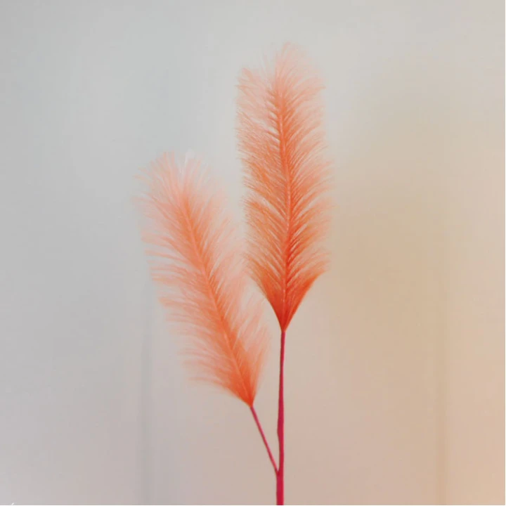 Peach Artificial Leaves and Foliage