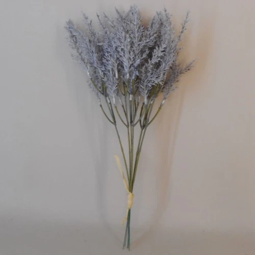 36cm Artificial Pampas Grass Picks Grey 6 Pack - PAM030 L2