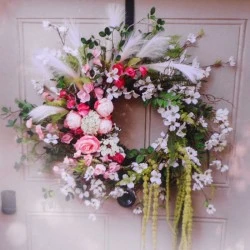 100cm Artificial Pampas Grass White - PAM015 S2