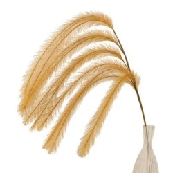 128cm Trailing Artificial Pampas Grass Caramel - PAM017 CC1