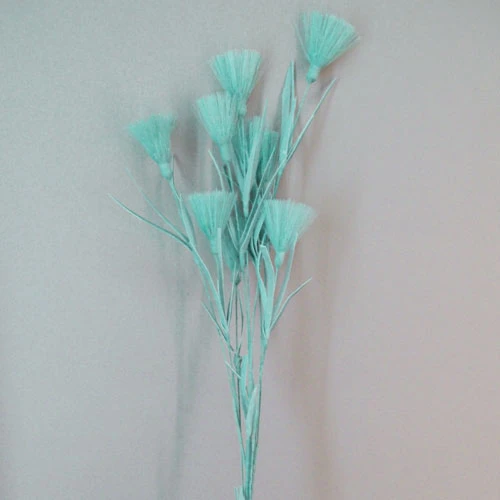 Tassel Flowers Duck Egg 82cm - T067 LL3