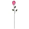 Metal Rose Bud Stake Pink - MET015 BX4