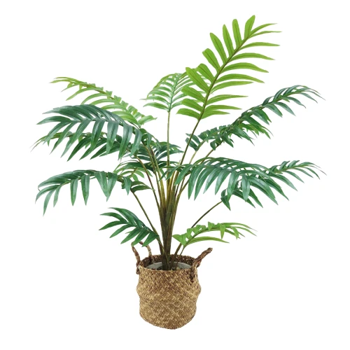 Artificial Areca Palm Fern Plant in Basket 70cm  - PAL004 OFF