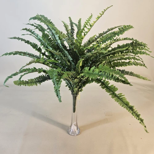 Artificial Boston Fern Plant 57 Leaves 50cm - BOS005 HH4