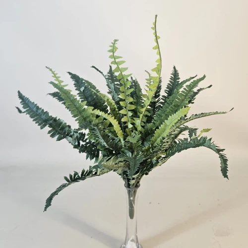 Artificial Boston Fern Plant 38 Leaves 42cm - BOS004 AA4