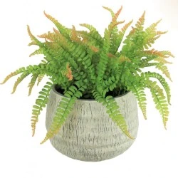 Large Artificial Fern in Stoneware Pot - FER055 5B