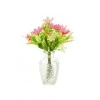 Artificial Flower Arrangement Pink Garden Flowers in Vintage Style Vase - GAR006 3D