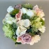 Artificial Flower Arrangement | Peony and Roses Bowl - PEO014 BX8