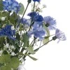 Artificial Flower Arrangements | Cornflowers and Foliage - COR007 