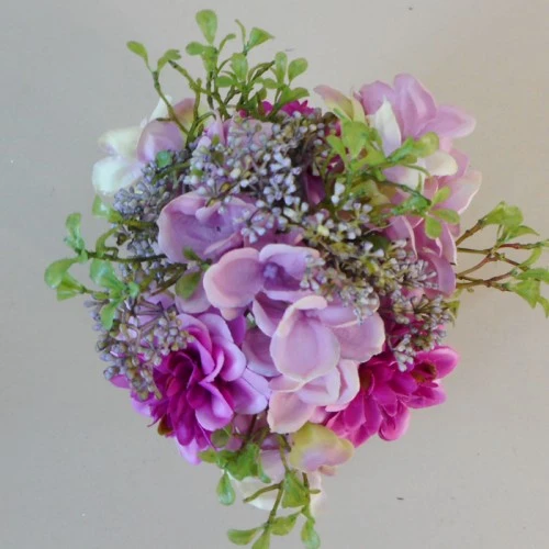 Artificial Flower Arrangement | Dahlias and Hydrangeas Pink - DAH005 