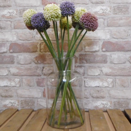Artificial Hedgerow Allium Cream Green 54cm - A088 A2