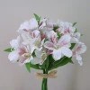 Silk Alstroemeria Bundle Cream 35cm - A078 A3
