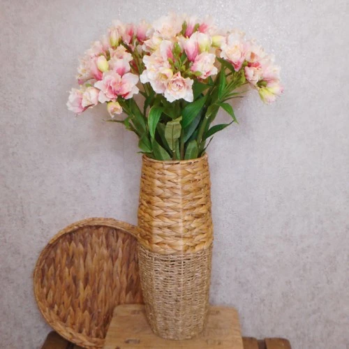 Artificial Alstroemeria Stem Coral Pink 70cm - A001 A2