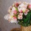 Artificial Alstroemeria Stem Coral Pink 70cm - A001 A2