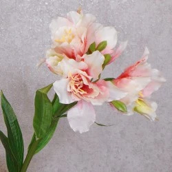 Artificial Alstroemeria Stem Coral Pink 70cm - A001 A2